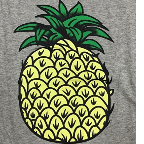 PINEAPPLE PRINT Graphic T-Shirt - Picture 3 of 3